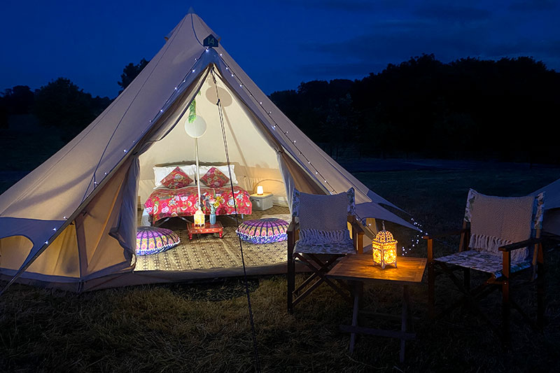 best glamping site sussex